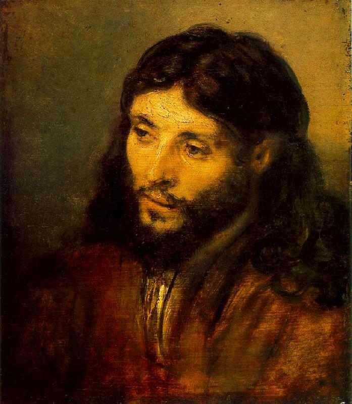 REMBRANDT Harmenszoon van Rijn Young Jew as Christ